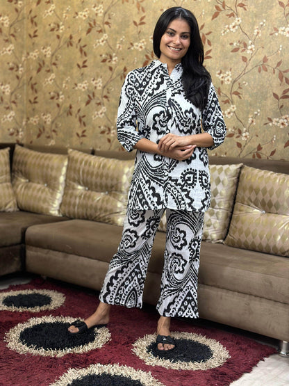 Premium Cotton Cord Sets For Women - Vijay Laxmi