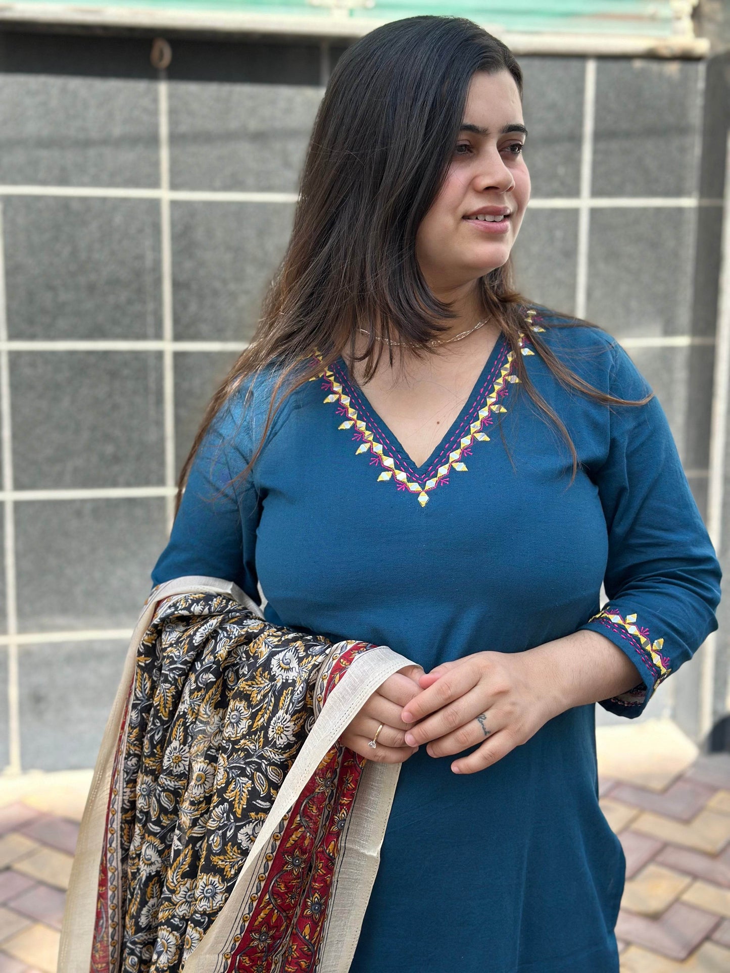 Cotton Kurta Set for Women (Limited edition) - Vijay Laxmi