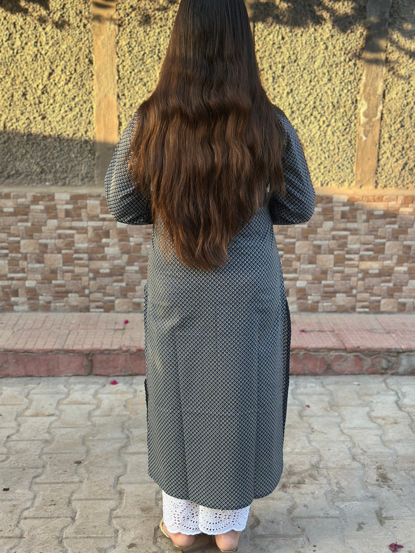 Breathable & Stylish Ajrakh Cotton Kurti for Women