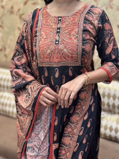 Pure Viscose Soft Silk Suit - Vijay Laxmi