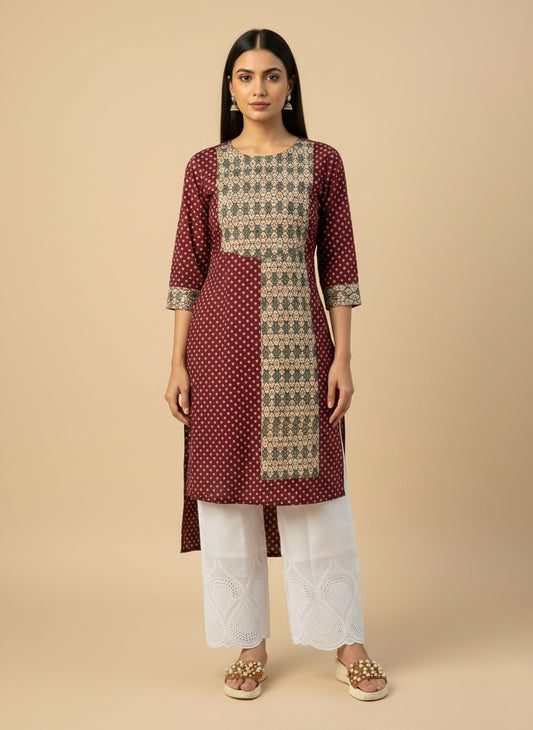 Cotton chikankari hakuba pants