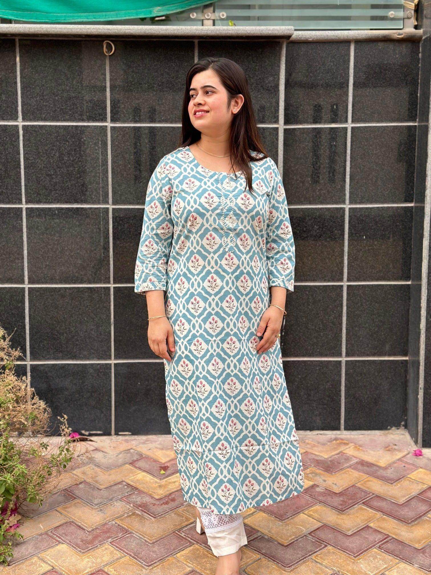COTTON KURTI - Vijay Laxmi