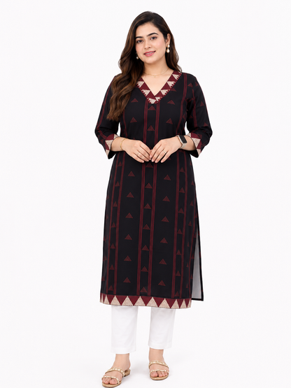 Gulmohar Cotton kurti for women