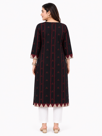 Gulmohar Cotton kurti for women