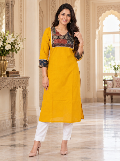 Mehar premium cotton kurti