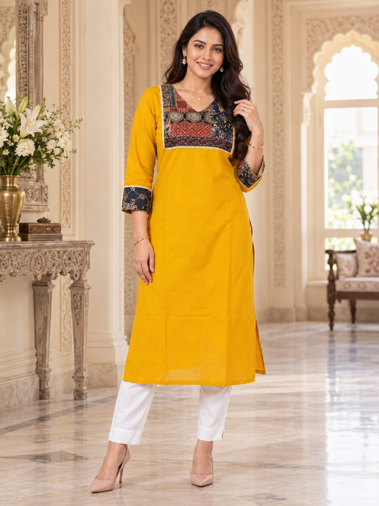 Mehar premium cotton kurti