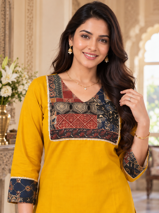 Mehar premium cotton kurti