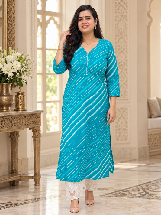Gulzar Leheriya cotton kurti