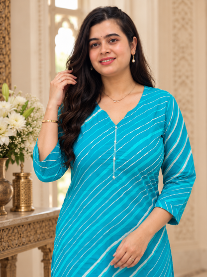 Gulzar Leheriya cotton kurti