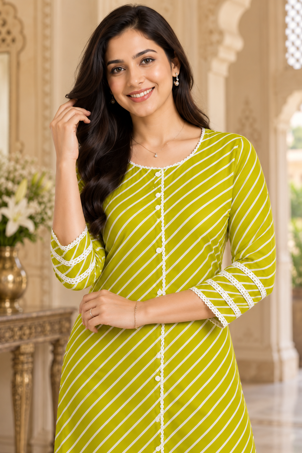 Gulzar Leheriya cotton kurti