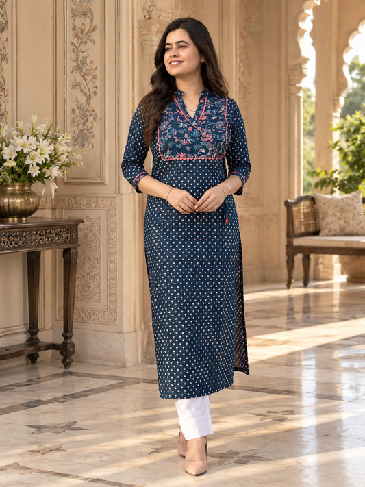 Everyday Cotton kurti - Breathable & Stylish