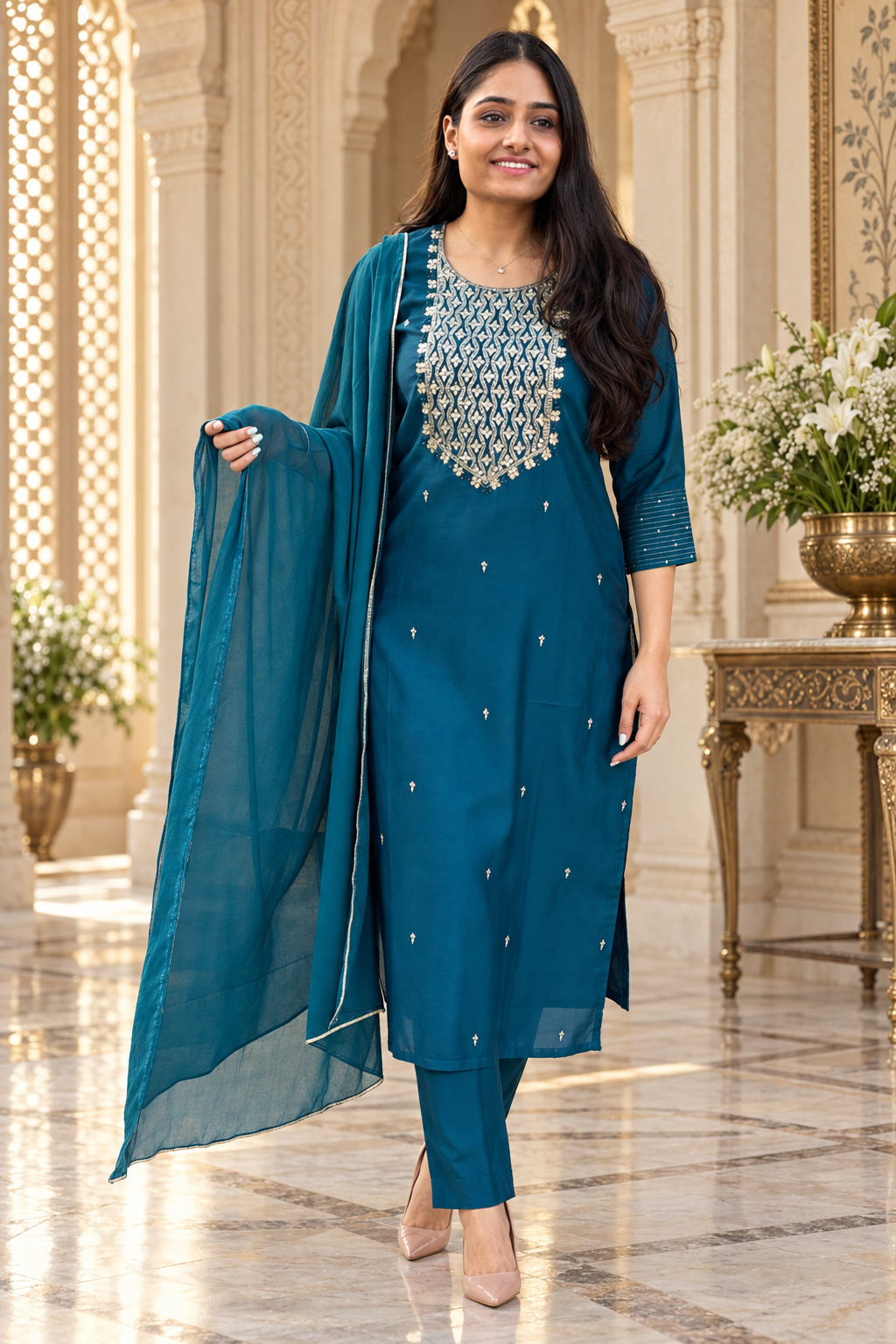 Pure modal silk suit
