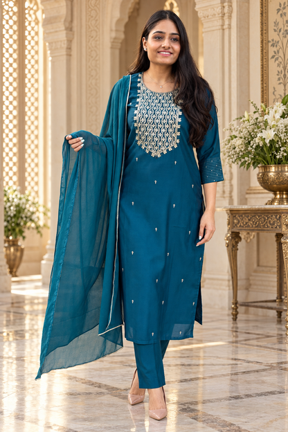 Pure modal silk suit
