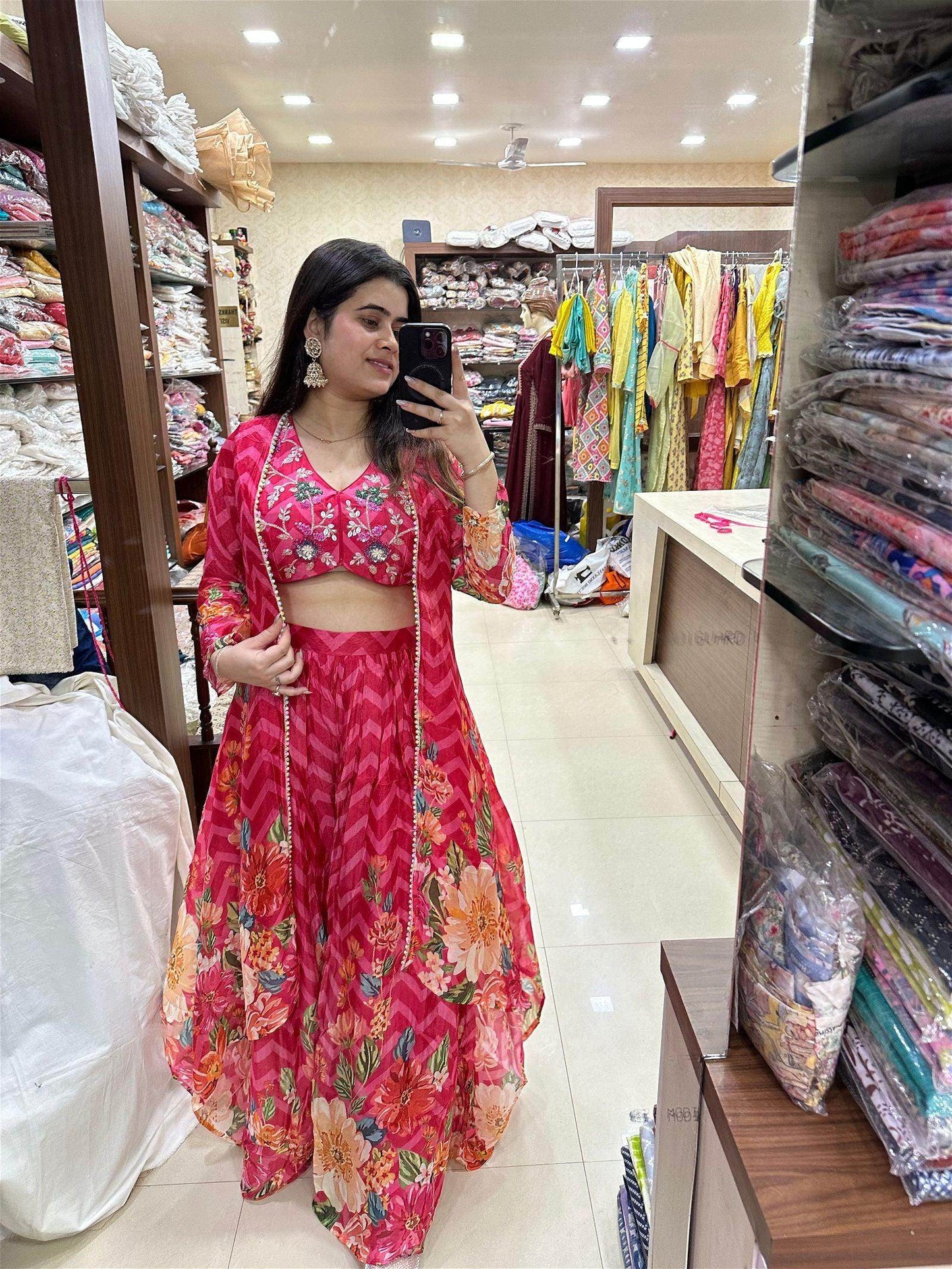 Chinon Shrug dress - Vijay Laxmi