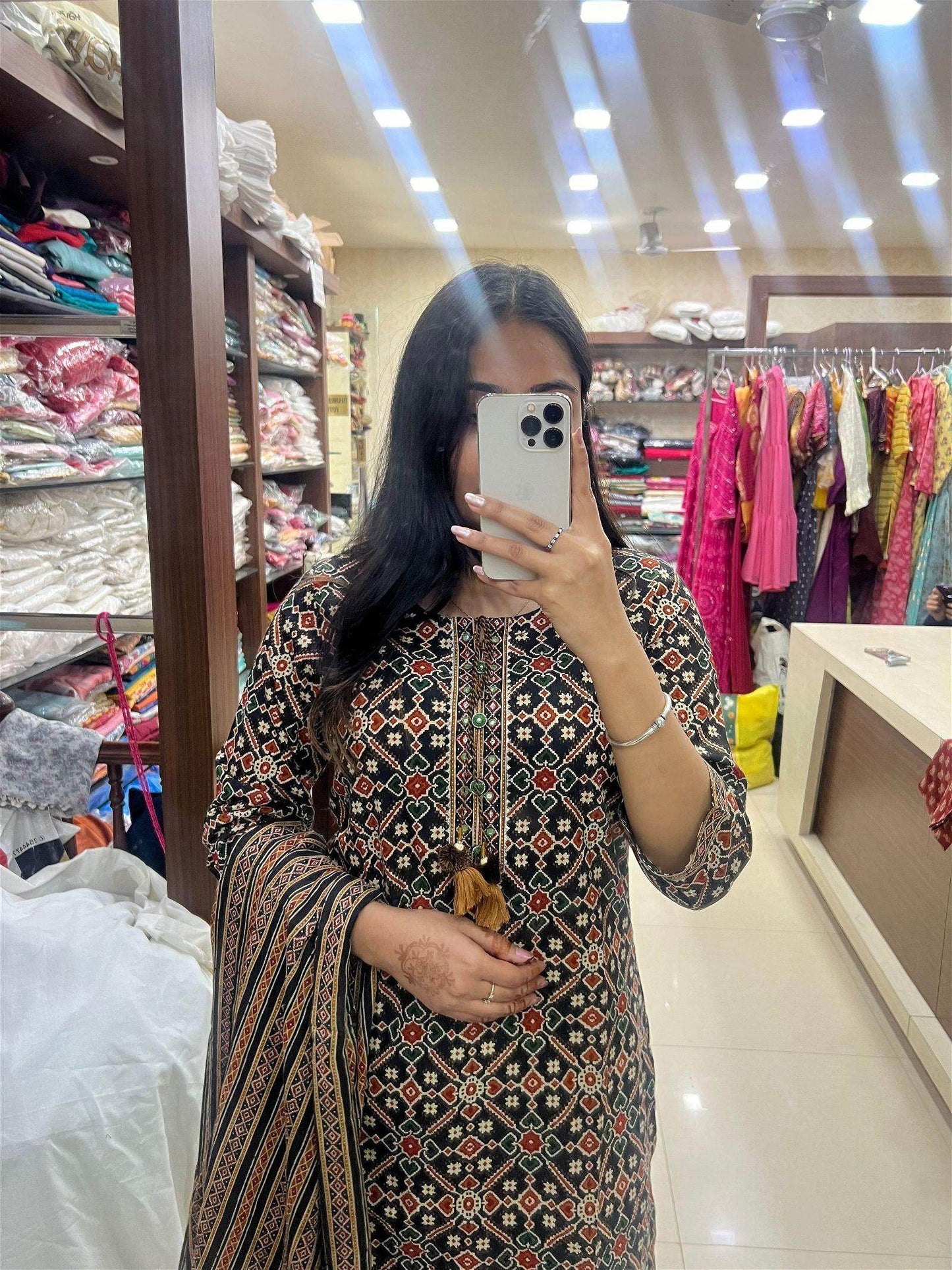 Cotton Kurta Set - Vijay Laxmi