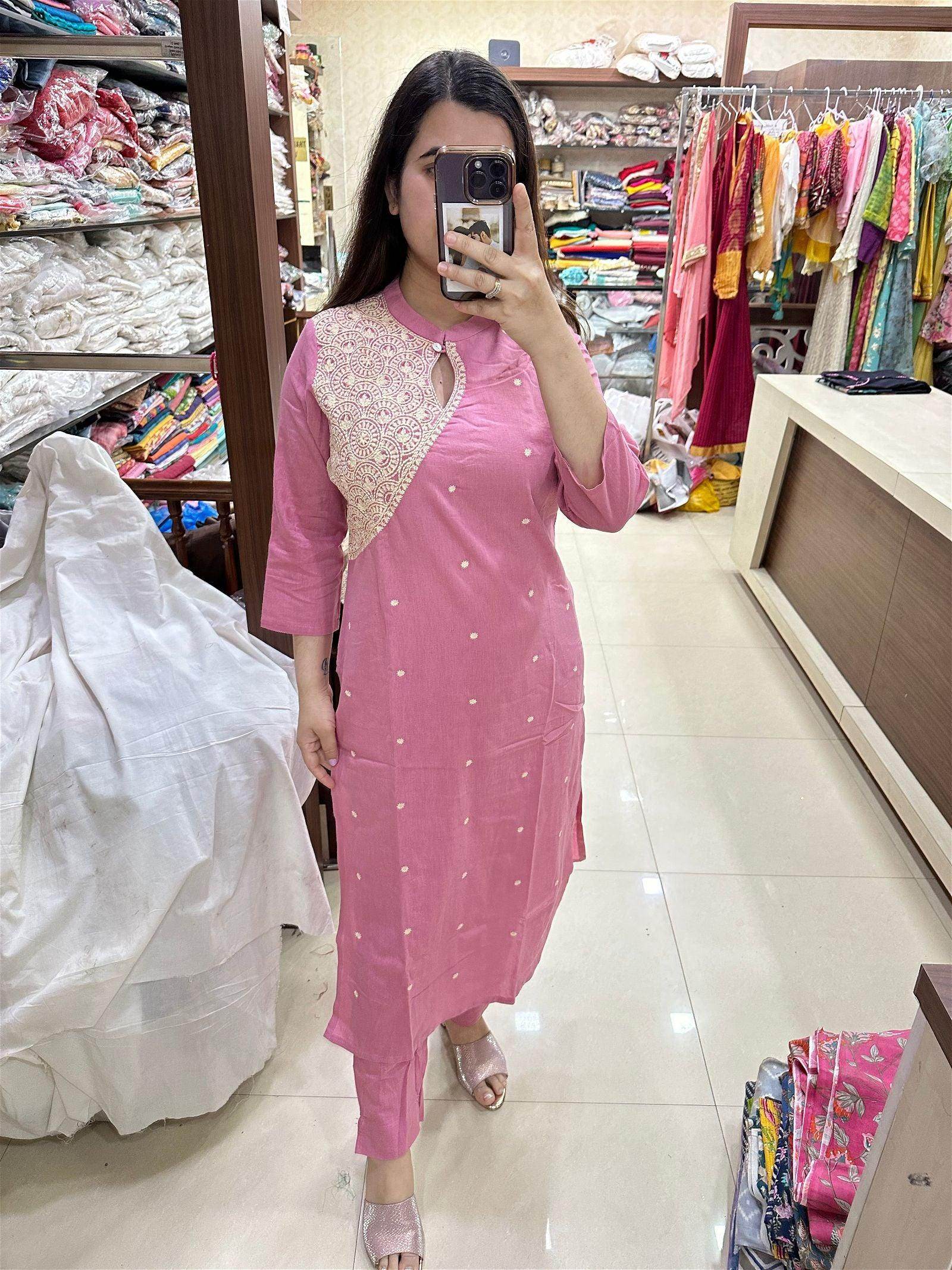 Cotton Kurta Set - Vijay Laxmi