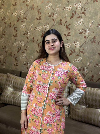 Cotton Kurti MN ALine - Vijay Laxmi