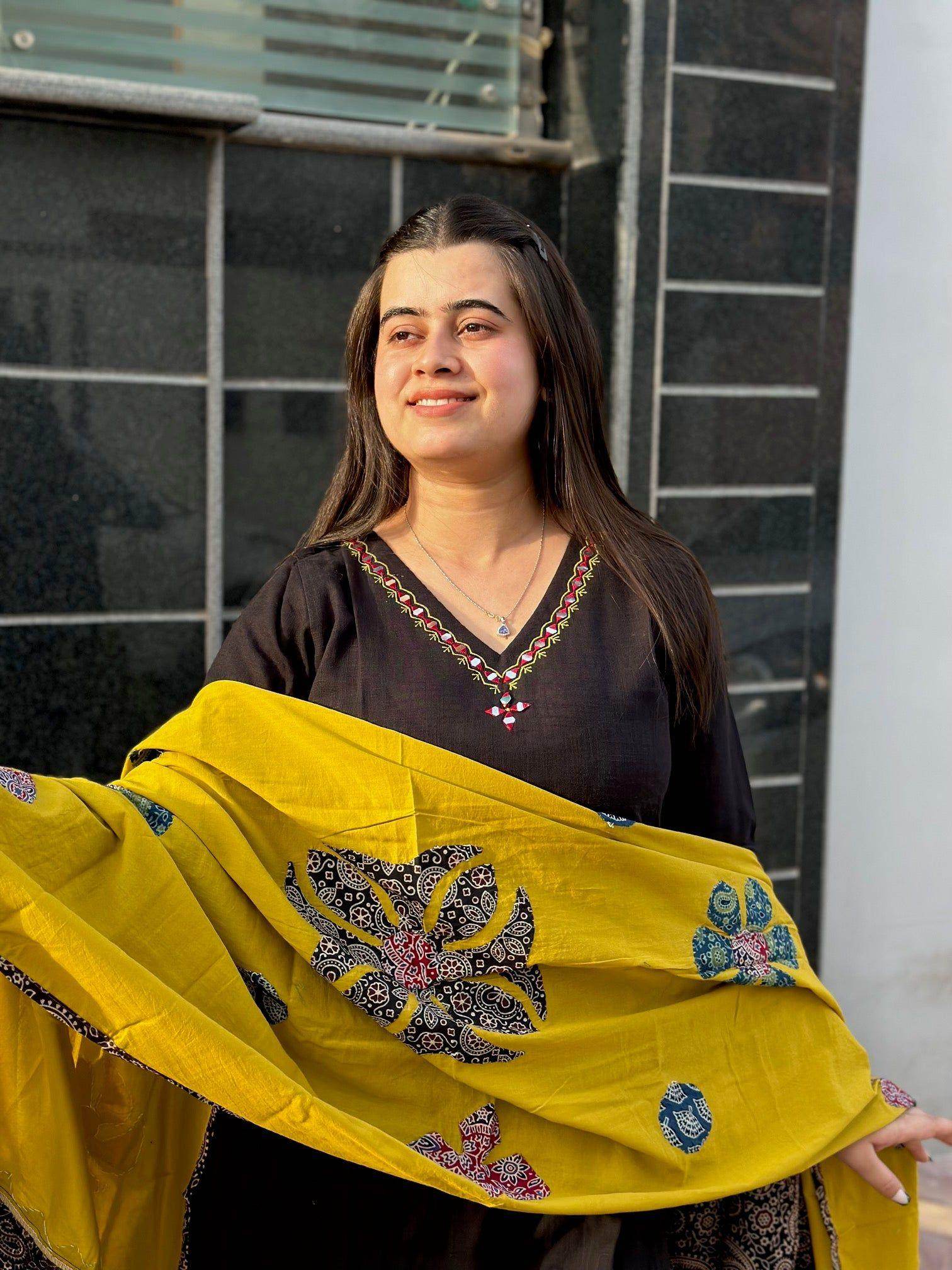 Cotton Suit BLK47 - Vijay Laxmi