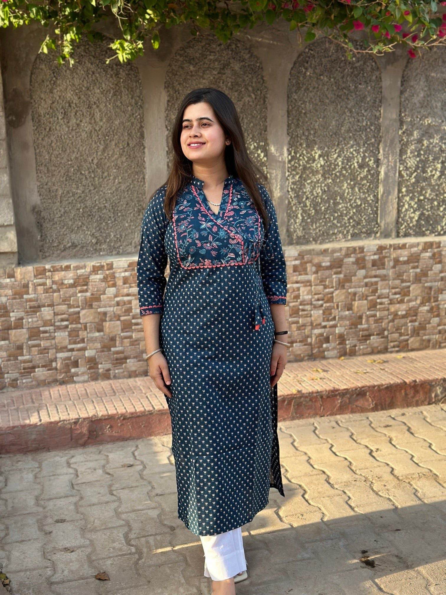 Cotton kurti BL - Vijay Laxmi