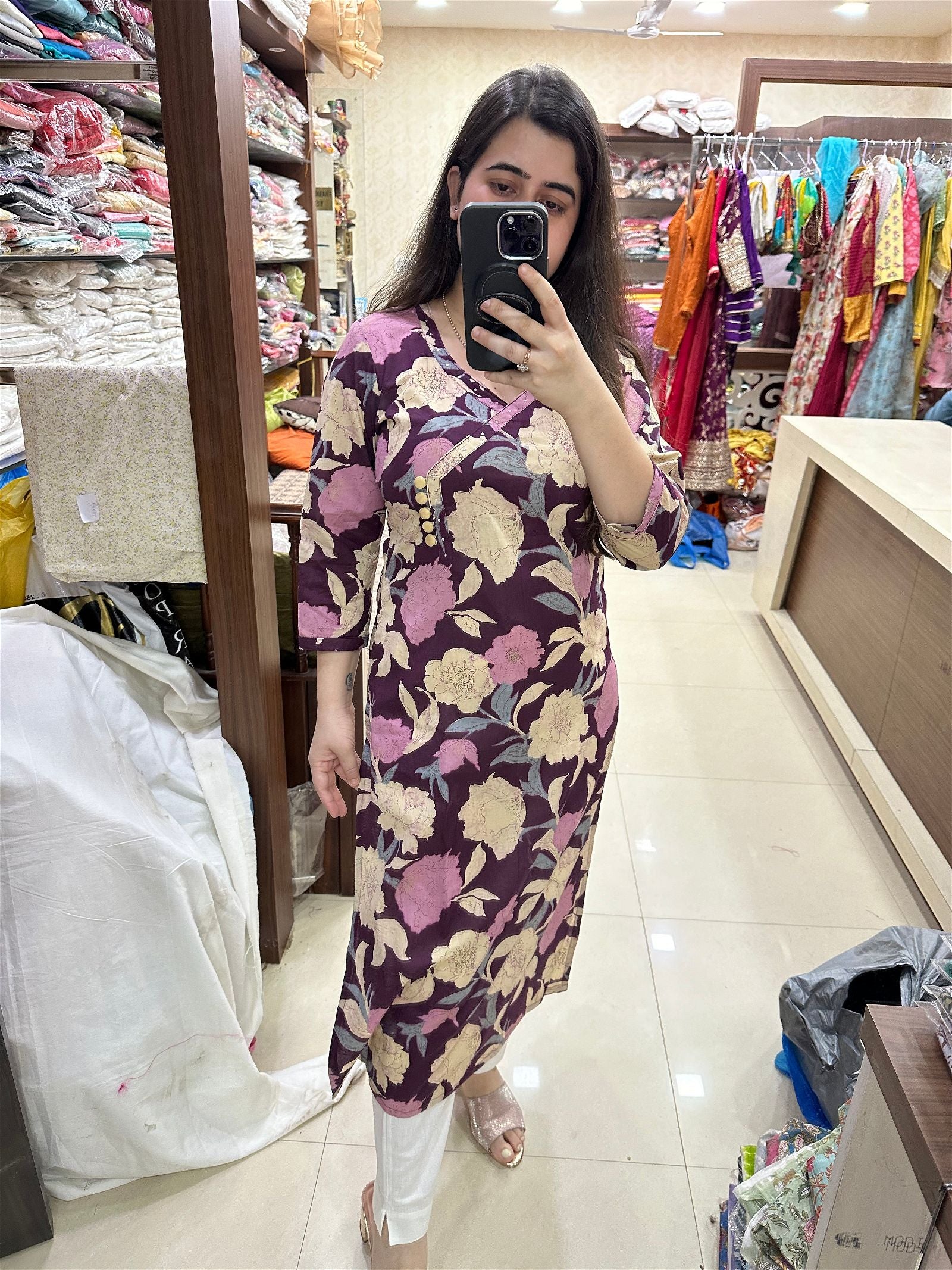 Cotton kurti - Vijay Laxmi