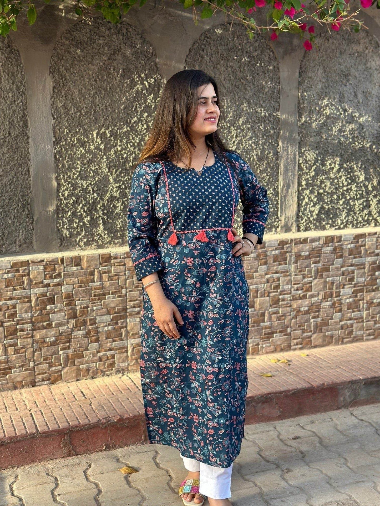 Cotton kurti - Vijay Laxmi