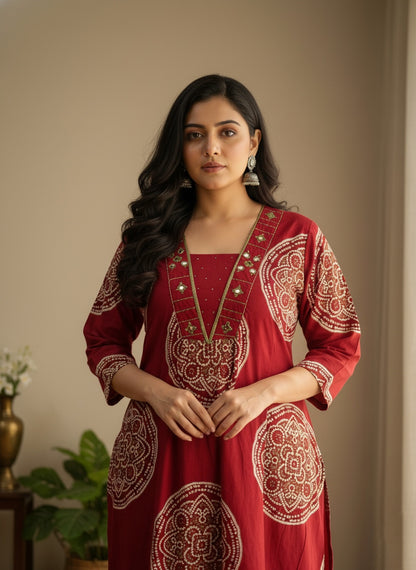 Premium Cotton kurta set for women