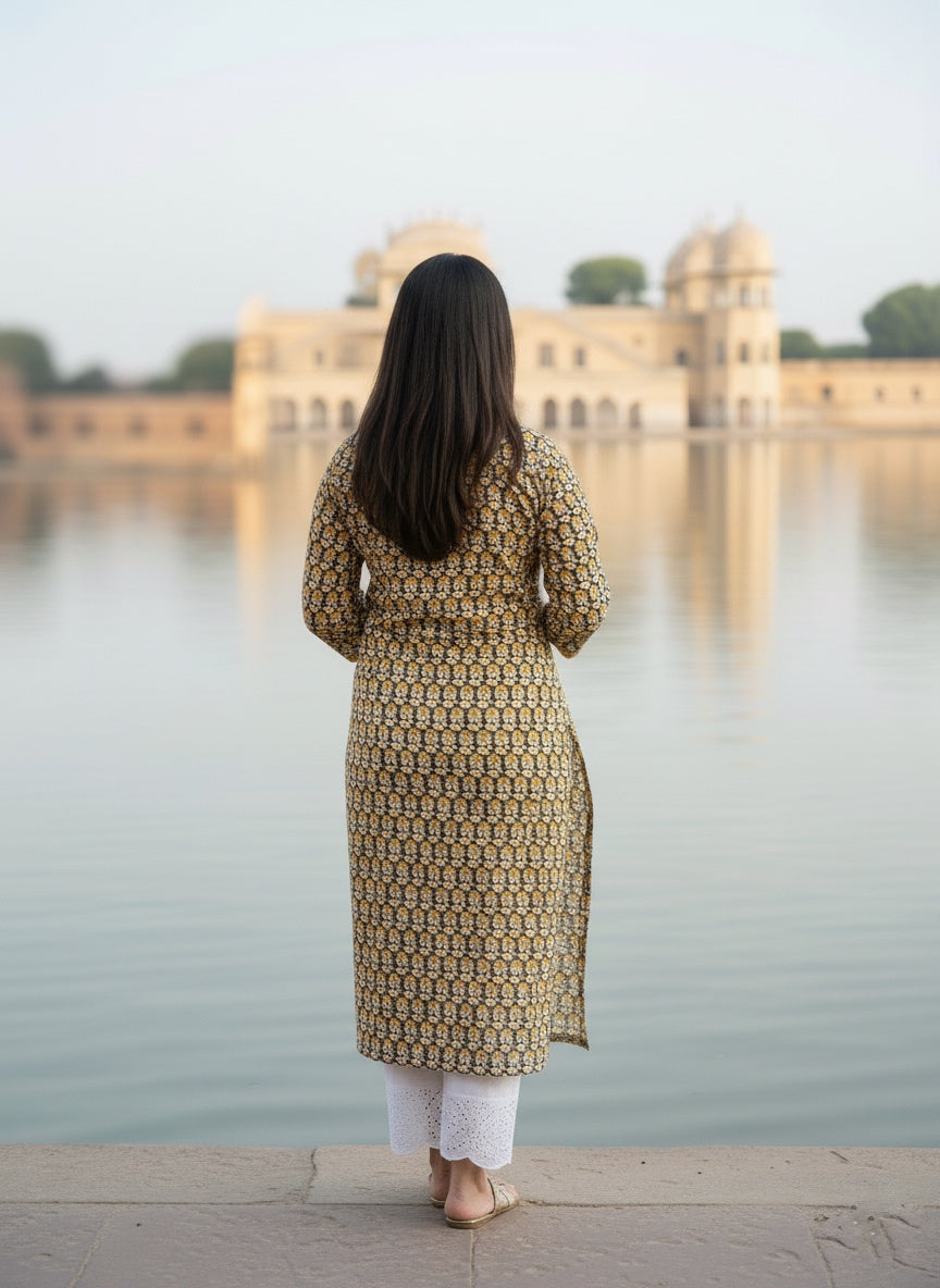 Airy Cotton Kurti for women