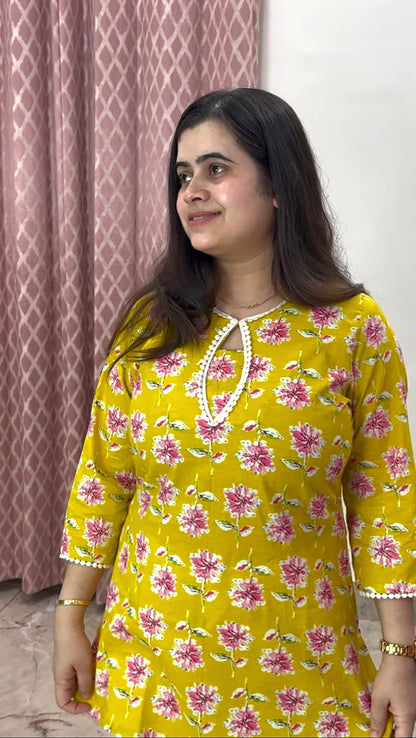 Short Cotton tunics for women