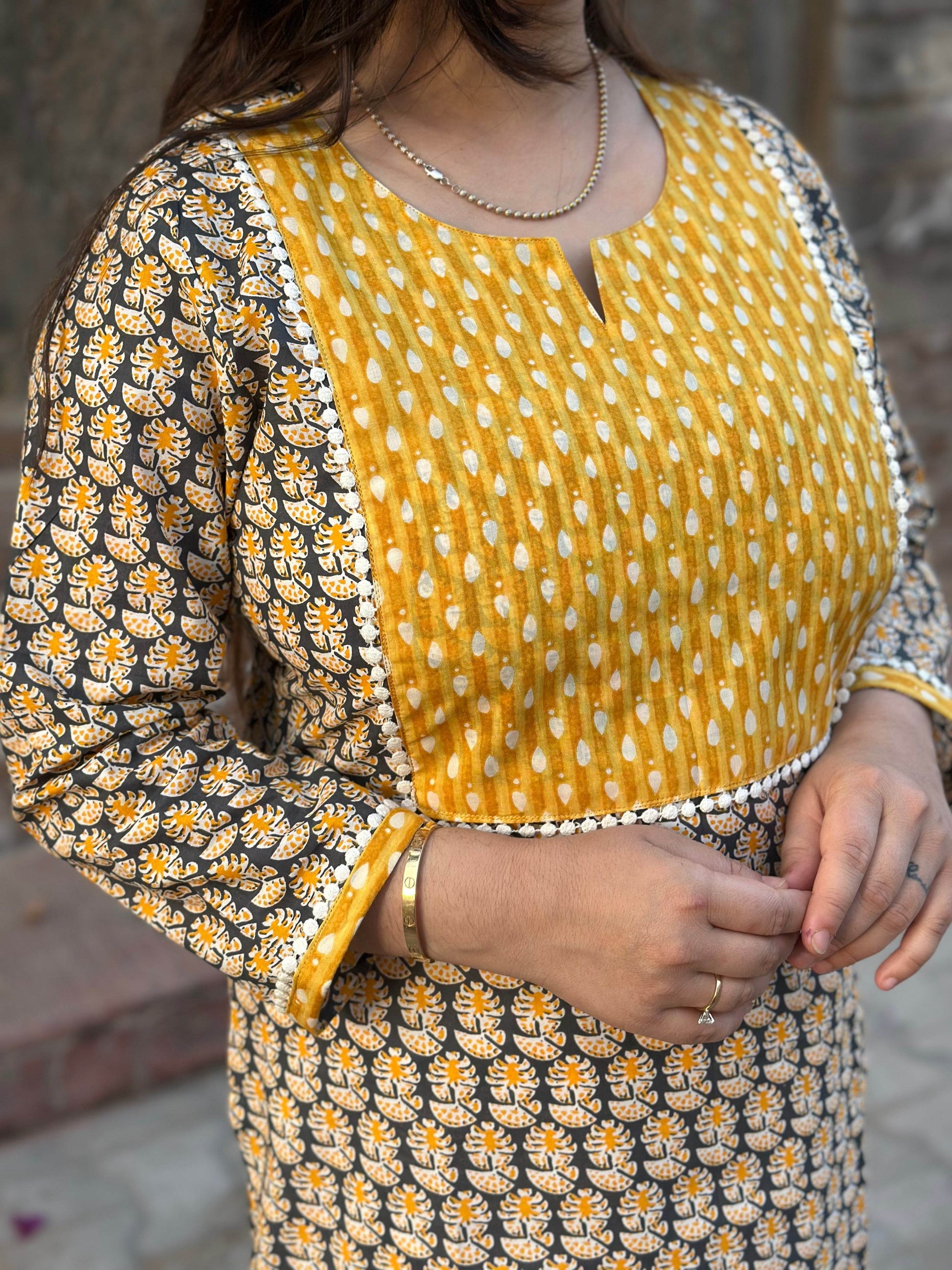 Airy Cotton Kurti for women - Vijay Laxmi