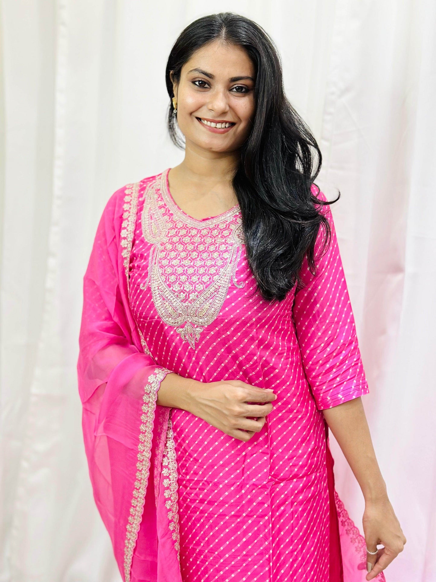 Modal Silk suit For Women - Vijay Laxmi