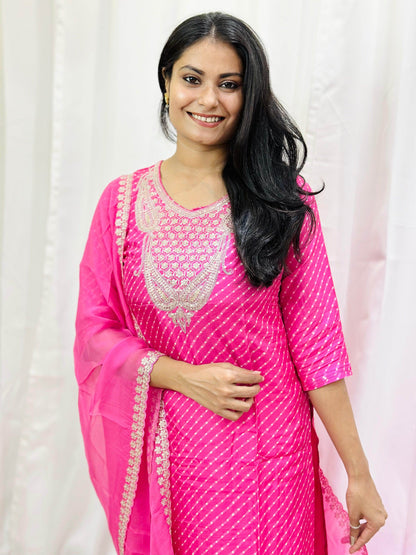 Modal Silk suit For Women - Vijay Laxmi