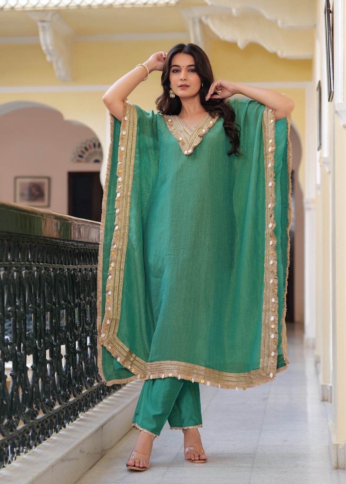 Kaftan Set For Women - Vijay Laxmi