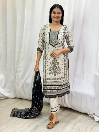 Modal Silk suit For Women - Vijay Laxmi