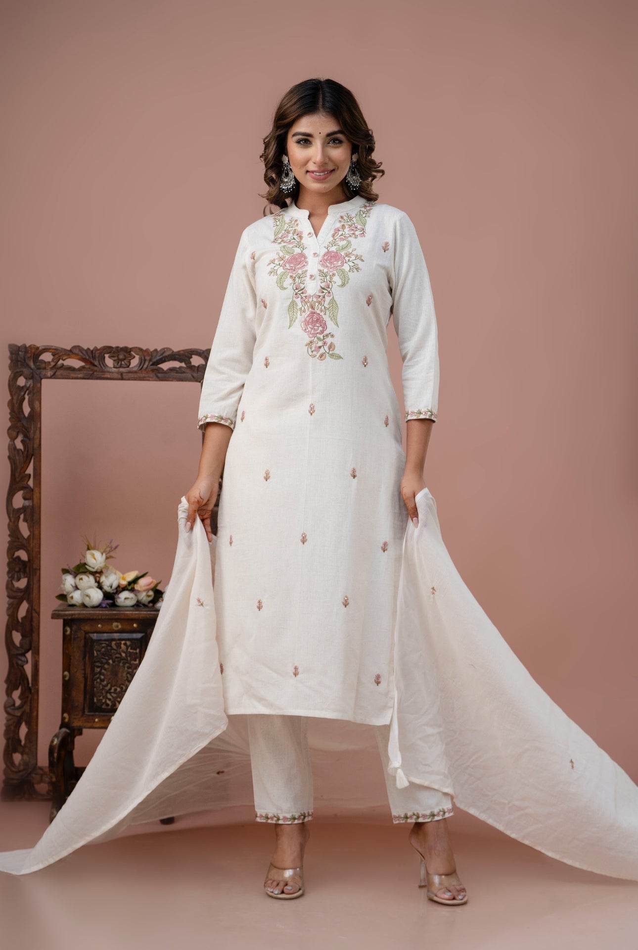 Premium Cotton Suit For Women Ban - Vijay Laxmi
