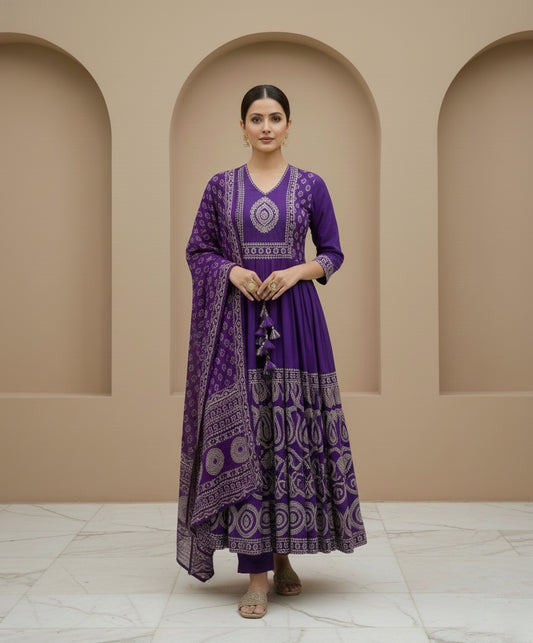 Premium Cotton kurta set for women with dupatta