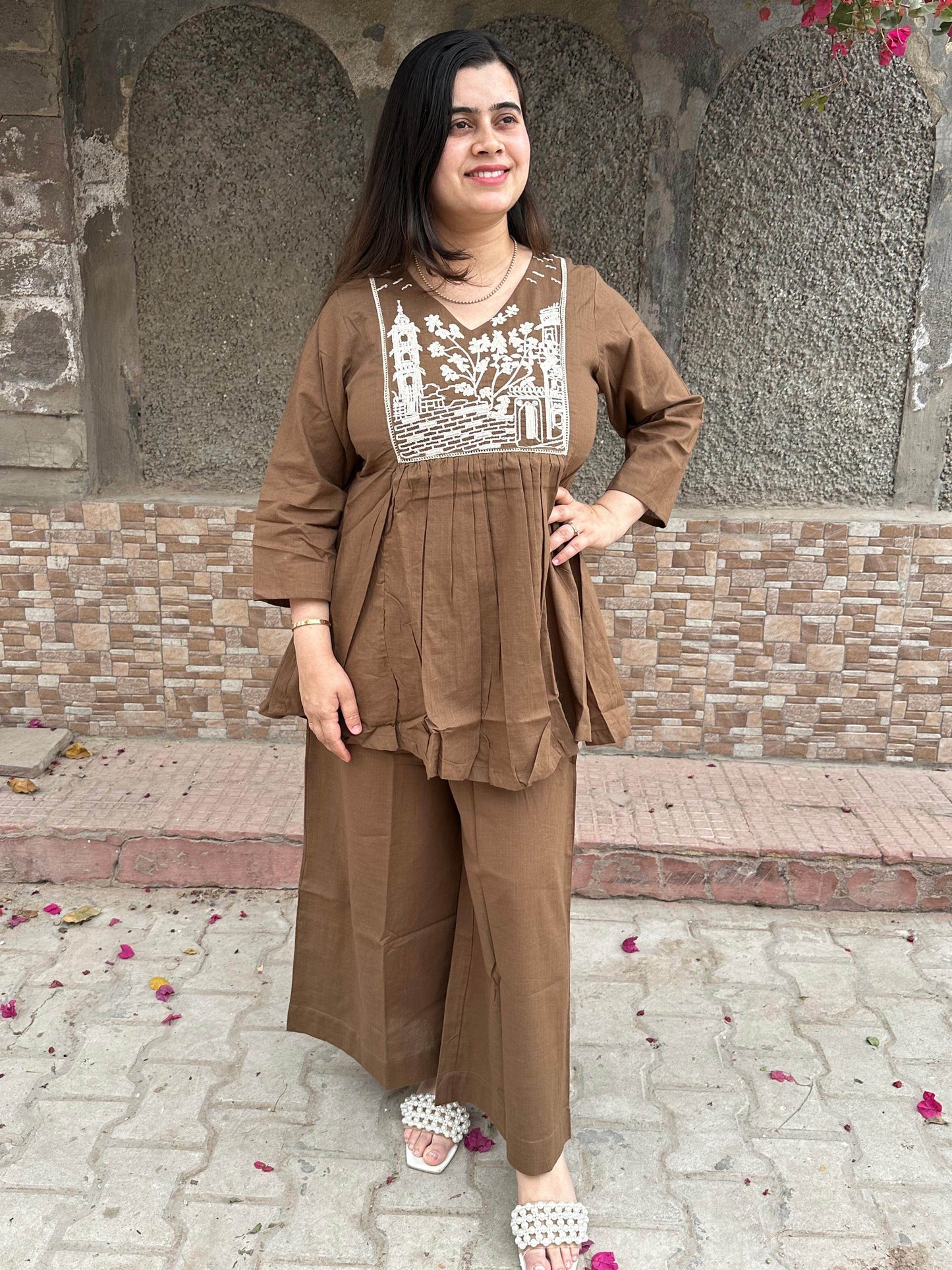 Premium Cotton Cord Sets For Women - Vijay Laxmi