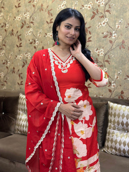 Modal Silk Suit For Women - Vijay Laxmi