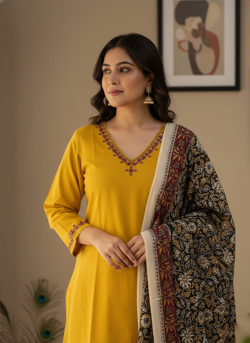 Cotton Kurta Set for Women (Limited edition) on