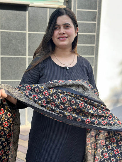 Kantha cotton suit - Vijay Laxmi