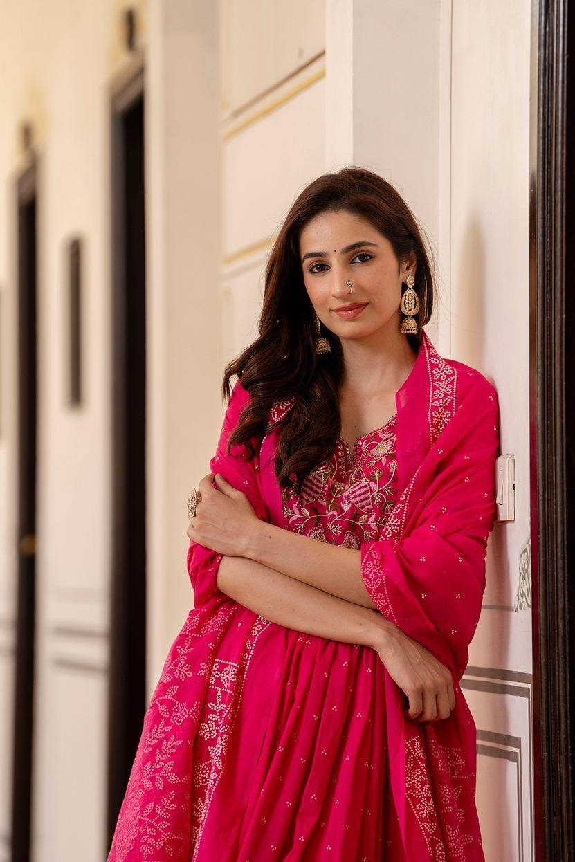 Premium Cotton Suit For Women Mul Peacock - Vijay Laxmi