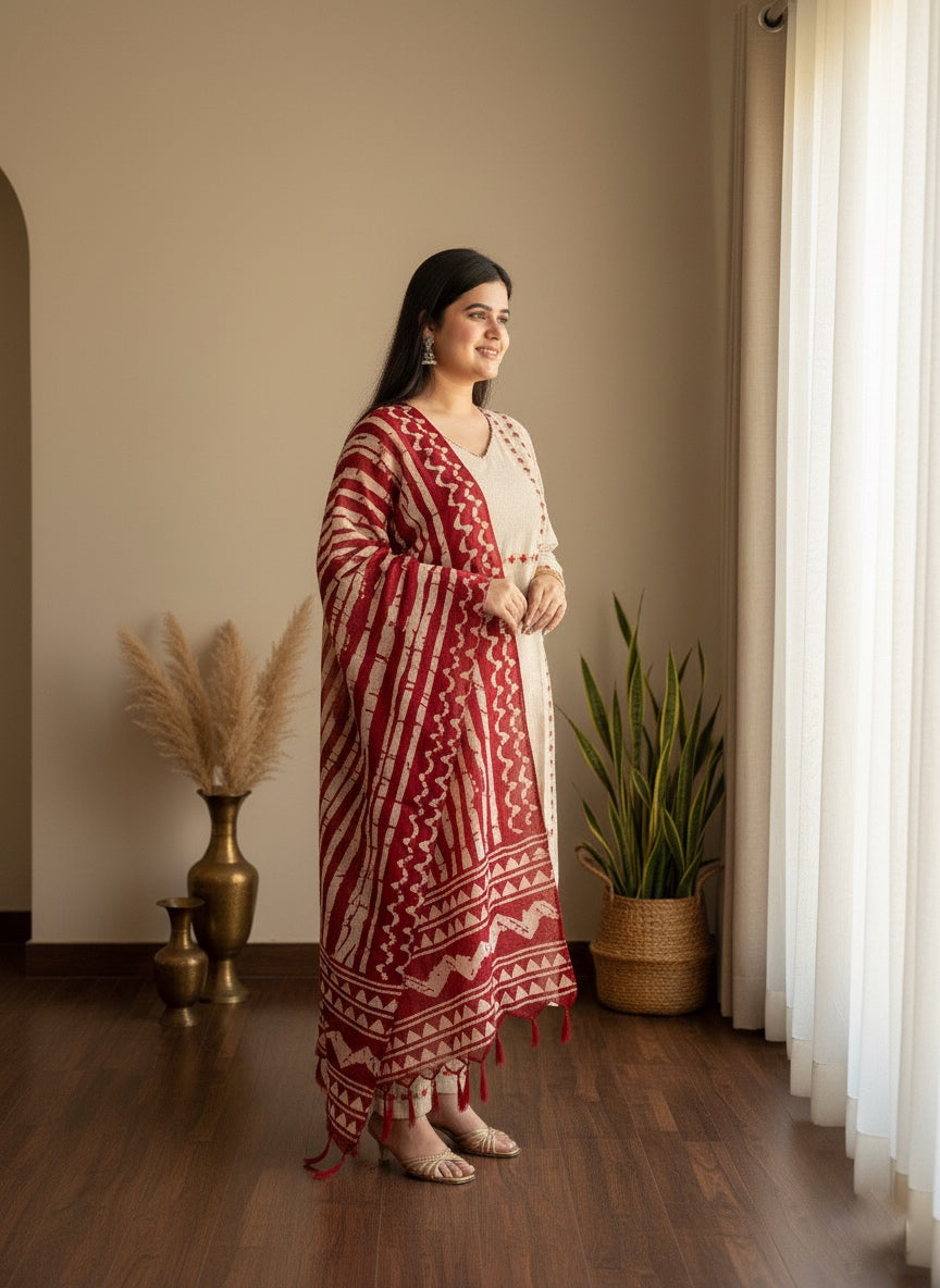 Chandrika cotton suit set