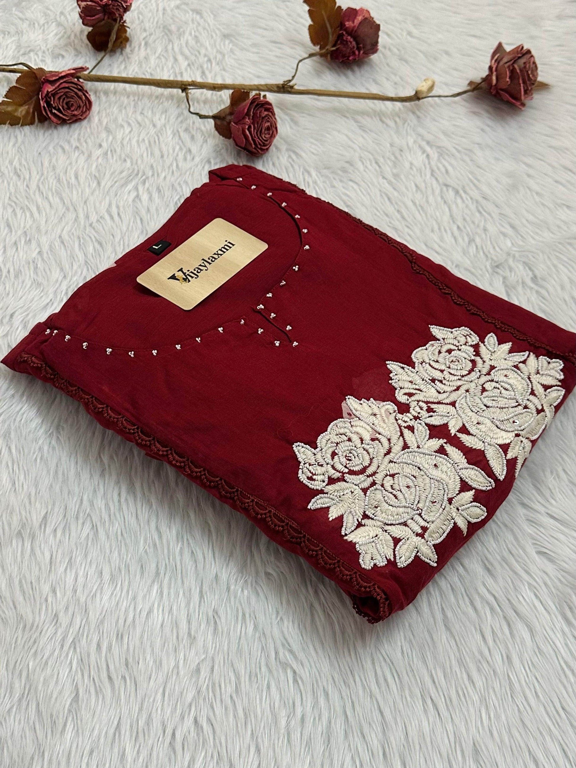 Premium Cotton Kurta Set For Women GRC - Vijay Laxmi