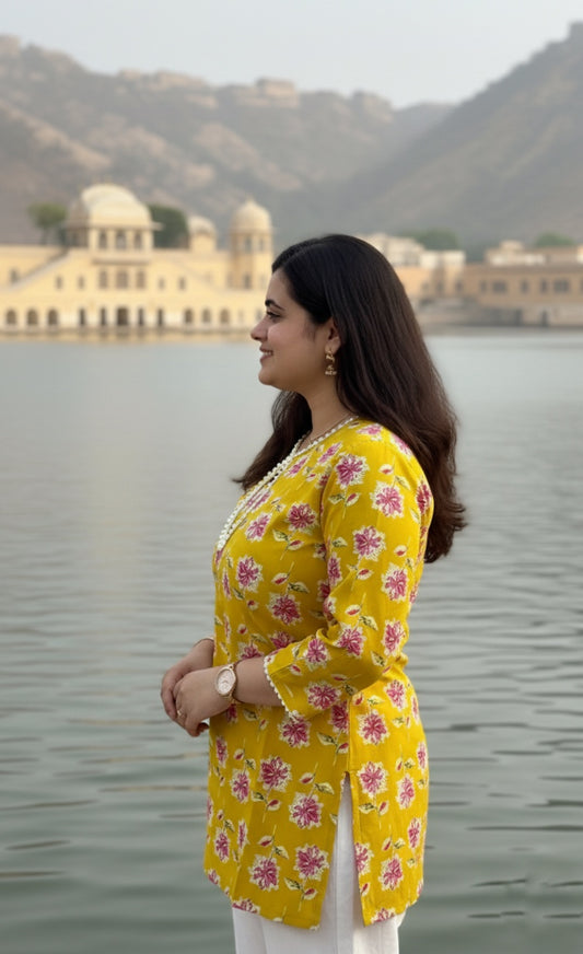 Short Cotton tunics for women