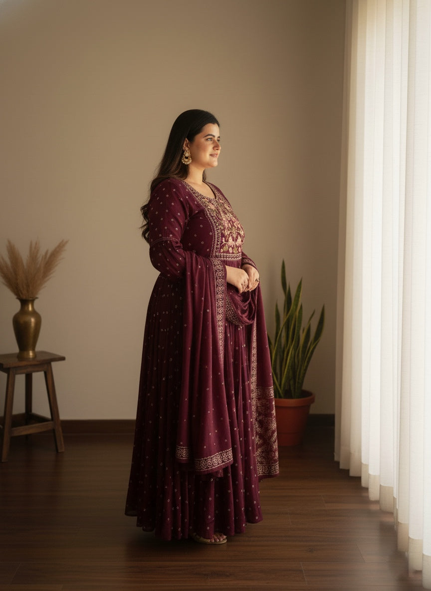 Mul Cotton kurta set for women with dupatta