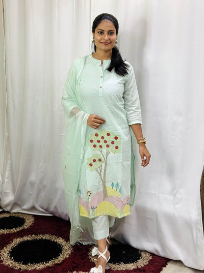 Cotton Kurta Set for Women - Vijay Laxmi