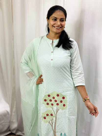 Cotton Kurta Set for Women - Vijay Laxmi