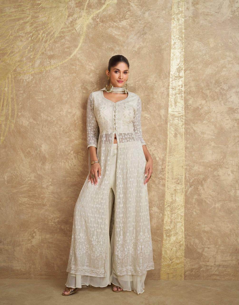 Gerogette Dress for Women - Vijay Laxmi