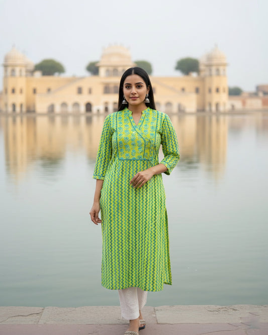 Long Cotton kurti
