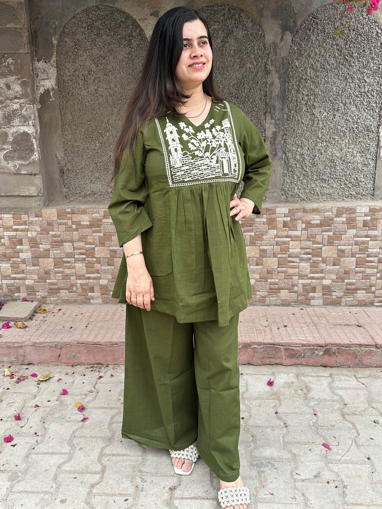 Premium Cotton Cord Sets For Women - Vijay Laxmi