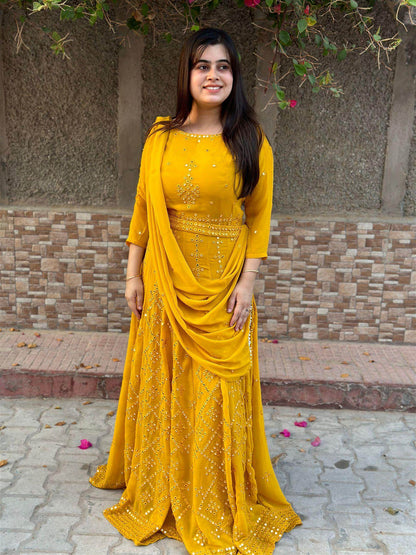 Georgette Dress - Vijay Laxmi